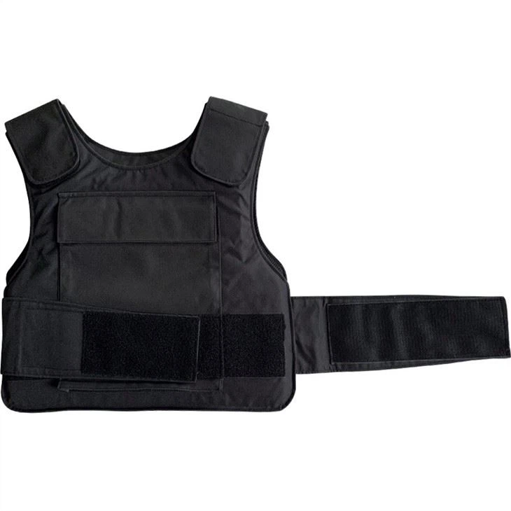 Black Color Nij Iiia Tactical Bullet Proof Vest For Military